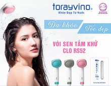 Load image into Gallery viewer, Dechlorinating Showerhead Torayvino RS52