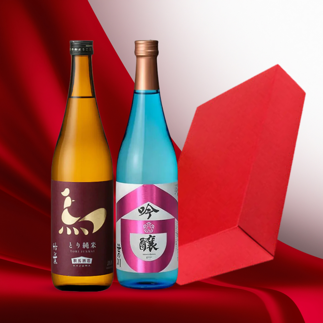 Tori & Sasanokawa - Sake with Giftbox