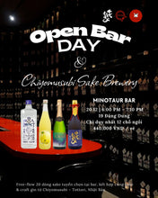 Load image into Gallery viewer, Open Bar Day - Chiyomusubi Sake Tasting

