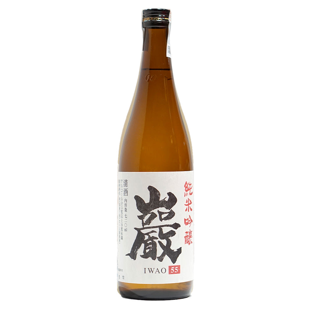 Japanese Sake IWAO 55 Junmai Ginjo 720ml