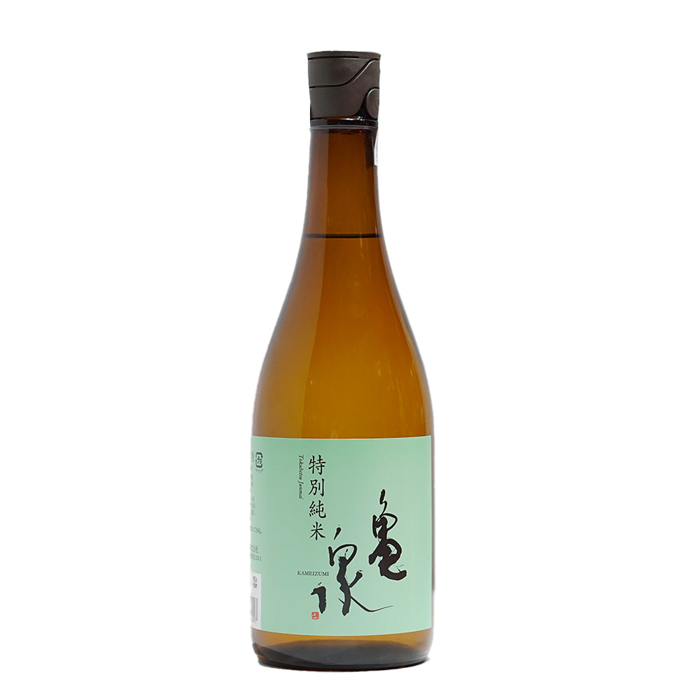 Japanese Sake Kameizumi Tokubetsu Junmai 720ml