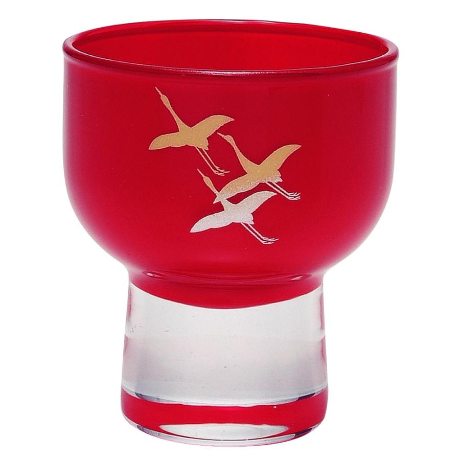 Kishu Lacquerware Glass Sake Cup